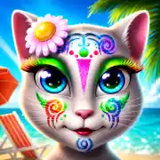 Kitty Beach Makeup