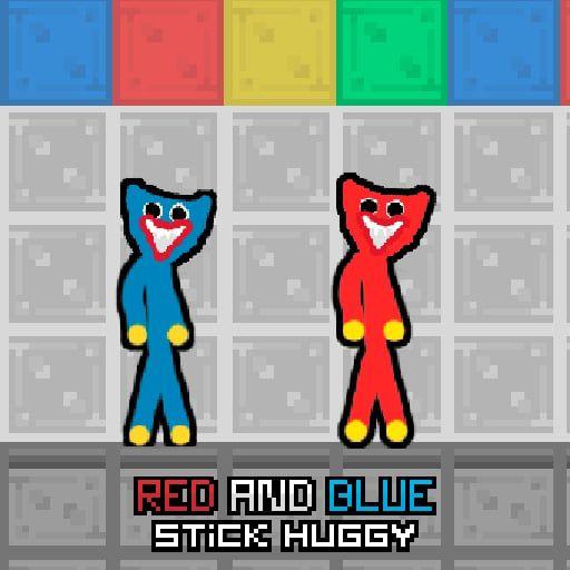 Red and Blue Stick Huggy